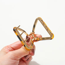 Load image into Gallery viewer, Small French Triangle Hair Clip (2 inch)