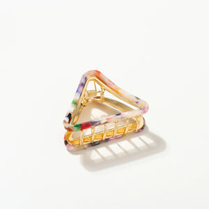 Small French Triangle Hair Clip (2 inch)