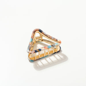 Small French Triangle Hair Clip (2 inch)